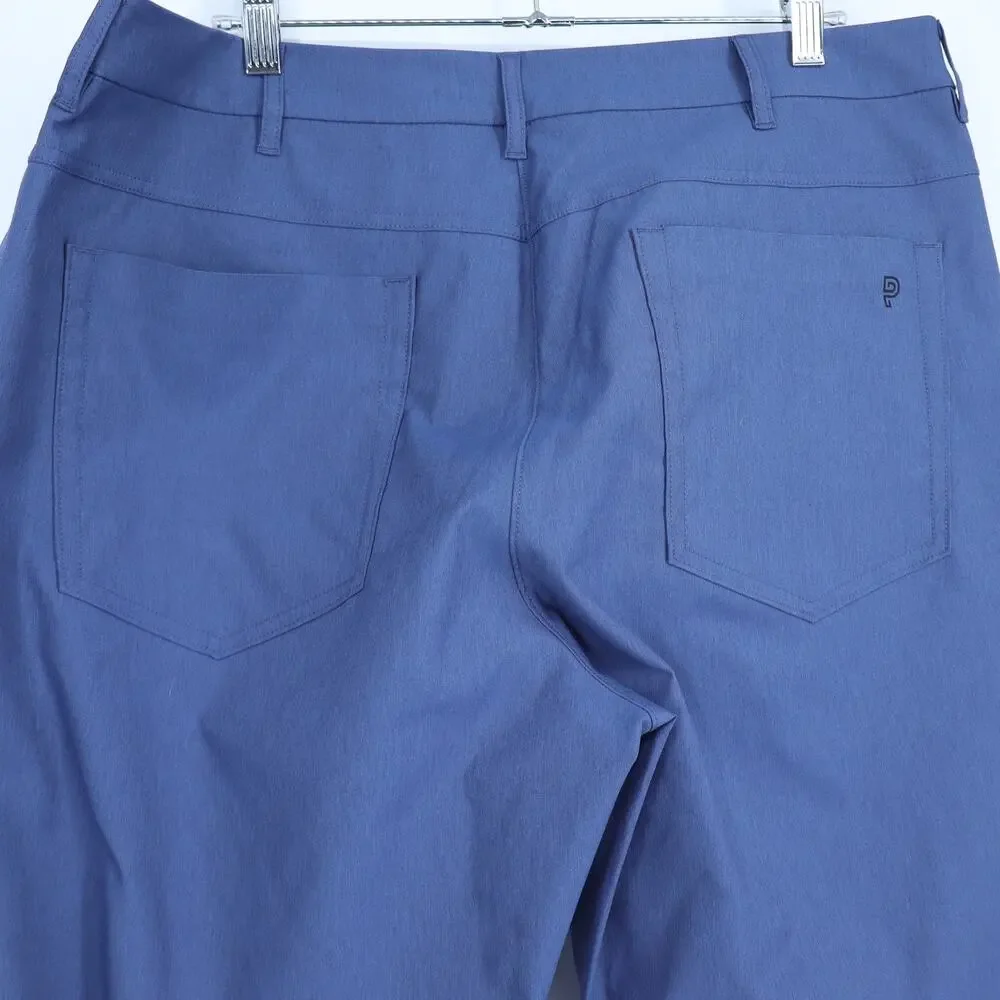 PUBLIC REC Dealmaker Straight Pants Navy Performance Chino 5 Pocket Men's 36X30